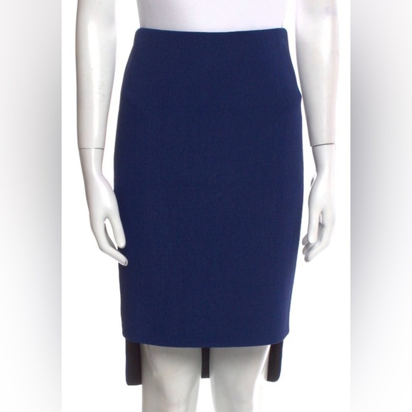 Barbara Bui asymmetrical blue skirt.- 6 - Picture 8 of 10